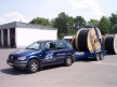 Cable reel transport
